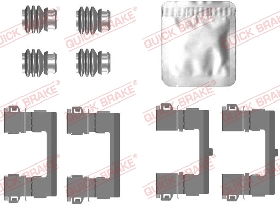 Accessory Kit, disc brake pad